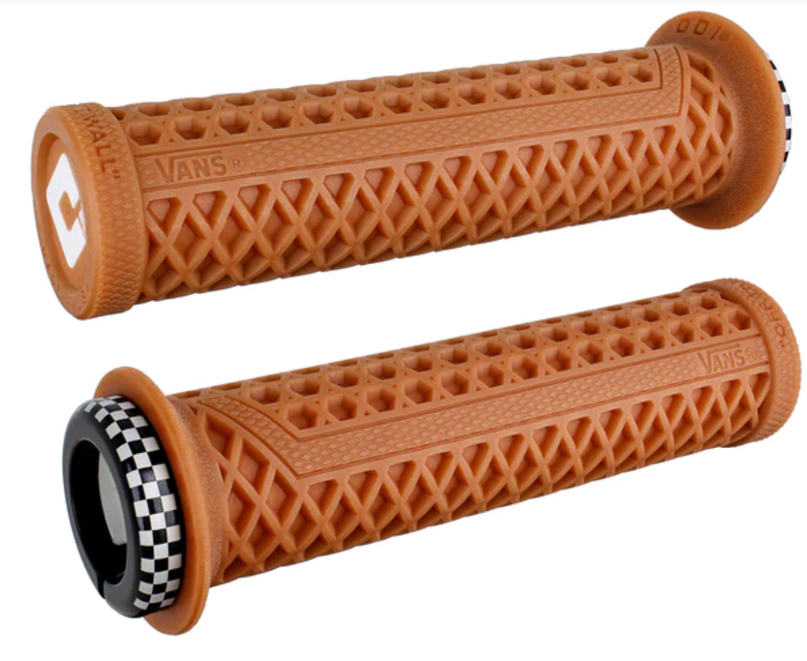 Vans, v2.1 Lock-On ,MTB , Closed End ,135mm, White/Gum w/ Blk Chkr